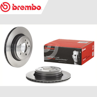 BREMBO จานเบรคหลัง BMW 5 Series E60 (520i 520d 523i 525i 525d 530i 530d) (HC) 2003-2010 / 09 9425 11 / ราคา 1ใบ