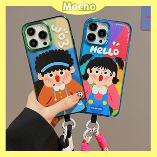 💕พร้อมส่ง💕iPhone 14 13 12 11 Pro Max เคส for เคสไอโฟน11 น่ารัก บางเบาพกพาง่าย การ์ตูน แฟชั่น เคสด้าน หวานเท่ Case