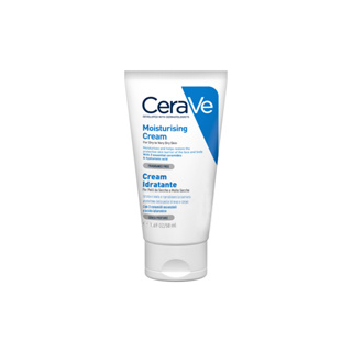 CERAVE Moisturising Cream ครีมบำรุงผิวหน้าและผิวกาย สำหรับผิวแห้ง-แห้งมาก เนื้อเข้มข้น 50g.(มอยเจอร์ไรเซอร์)