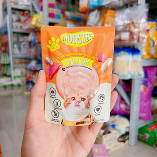 Moochie มูชี่ [ยกโหล12ซอง] อาหารเปียกแมว นางเหมียว