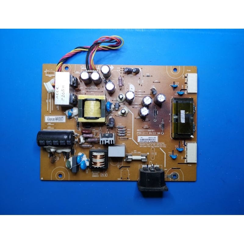 บอร์ดเพาเวอร์ซัพพลายจอมอนิเตอร์ Acer P205H (PTB-2111)