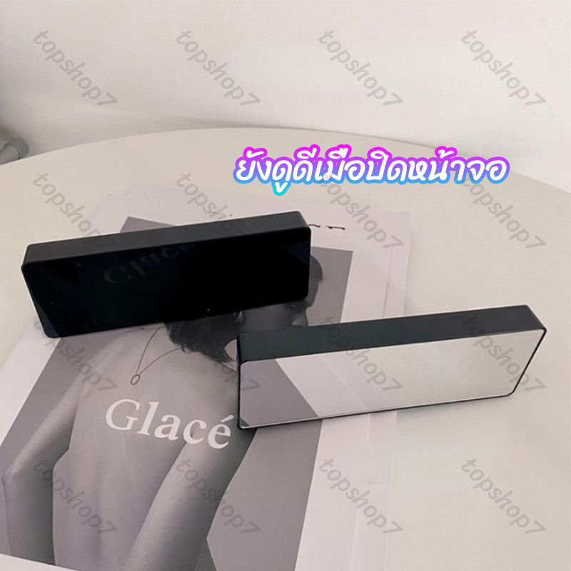 ✔[🇹🇭พร้อมส่ง🎁]นาฬิกา 3in1 มินิมอล สไตล์เกาหลี นาฬิกาบอกอุณหภูมิ นาฬิกาปลุก ins clock รูปที่ 4