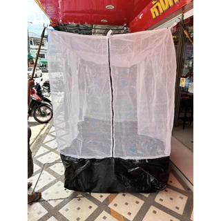 กระชังเลี้ยงตั๊กแตน มุ้งตั๊กแตน กระชังตั๊กแตน มุ้งขาว หนา คอก ตาข่าย กรง เลี้ยง ตั๊กแตน ตั้กแตน แมลง