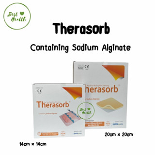 Therasorb แผ่นปิดแผลกดทับ หนังเทียมปิดแผล แผลกดทับ แผ่นซึมซับของเหลวจากแผล ป้องกันน้ำ เชื้อโรคเข้าแผล ยกกล่อง