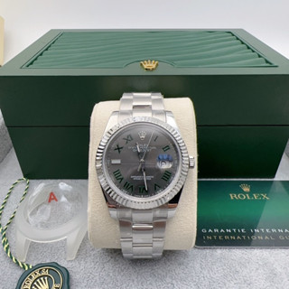 RO นาฬิกาข้อมือผู้ชาย Datejust 41 mm ระบบออโต้ RLCC Clean Factory