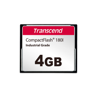 Transcend CompactFlash Card CF180I : 4GB : CF Industrial Card : รับประกัน 3 ปี - มีใบกำกับภาษี- TS4GCF180I