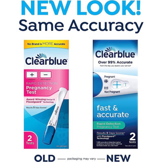 Clearblue Plus Pregnancy Test(5 Days Sooner), 2 Counts ทดสอบการตั้งครรภ์