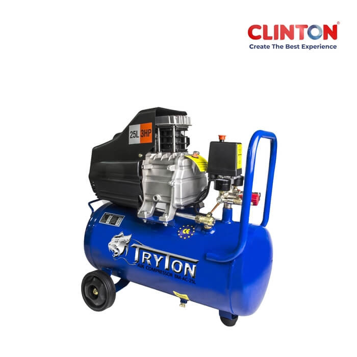 ปั๊มลมโรตารี่ เต็มถัง 3 แรงม้า 25ลิตร / 50ลิตร TRYTON รุ่น BM-AC25L ,BM-AC50L - รูปที่ 3