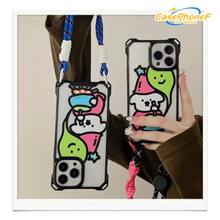 ✨ส่งของขวัญ✨เคส for iPhone 11 14 Pro Max Case for iPhone 12 13 ป้องกันการตก การป้องกัน สาวน่ารักหัวใจ น่าสนใจ แฟชั่น