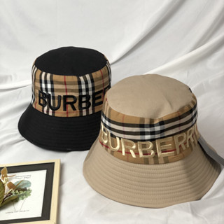 หมวกบักเก็ต BURBERRY หมวกลายสก๊อต