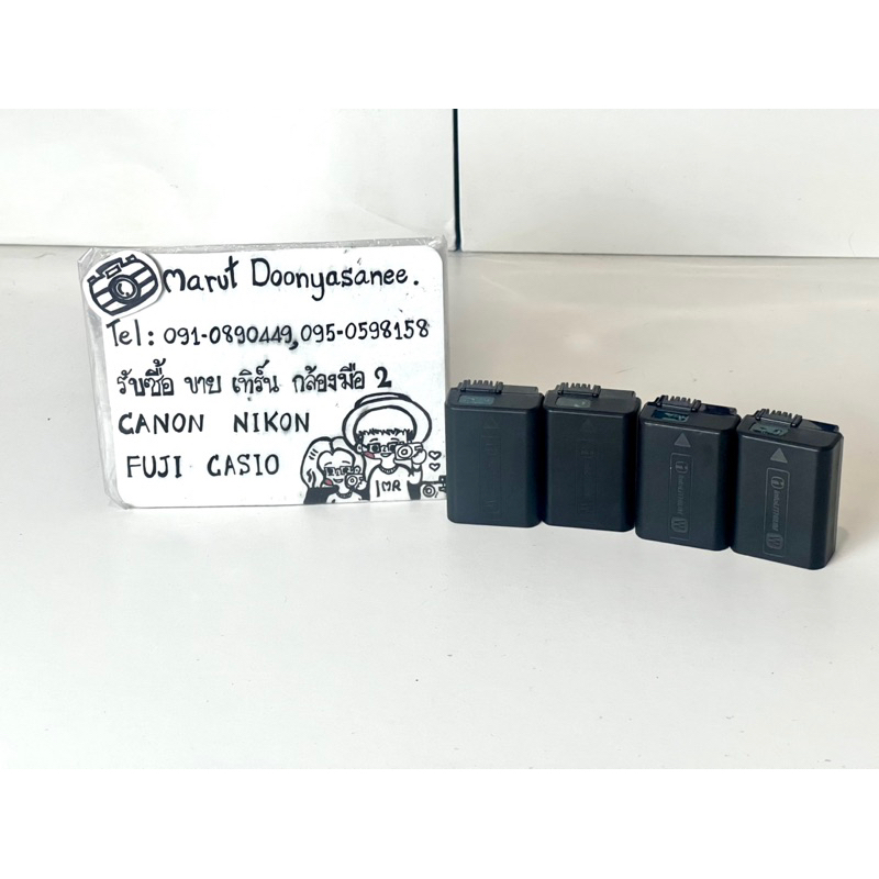 NP-FW50 Sony แบตแท้มือสองสภาพดี ทำงานปกติ