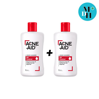 ACNE-AID LIQUID 100+100 ML.[แดง][17060]