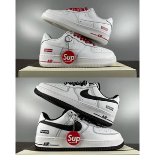 รองเท้า Air Force 1 x Supreme  Size 40- 45 รองเท้าผู้ชาย