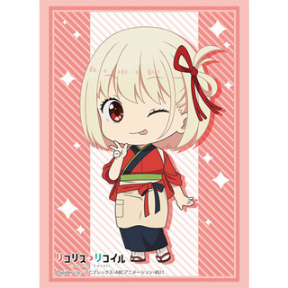 [พรีออเดอร์] Bushiroad Sleeve HG Vol.3879 Lycoris Recoil [Chisato Nishikigi] Mini Chara Ver. Part 2