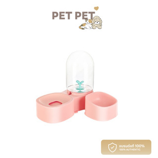 Pet Pet Shop Pakeway Mangosteen Pet Food and Drinking Bowls ชามให้อาหารและน้ำ ทรงมังคุด ชามอาหารแมว