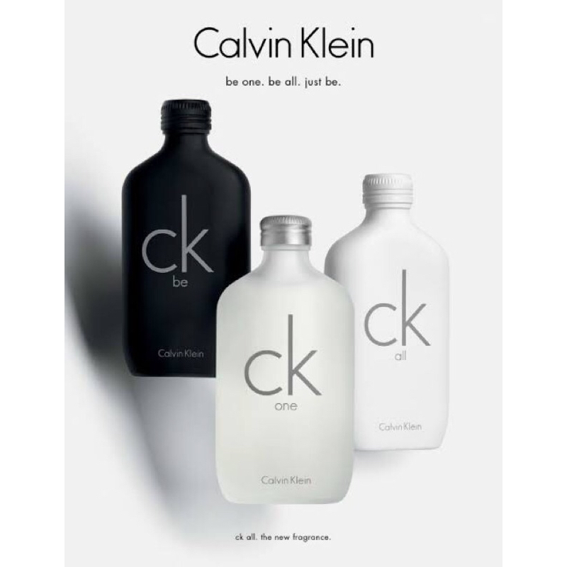 น้ำหอม ck all/ck one/ck be ของแท้ 💯
