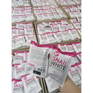สบู่ สเนล Snail White soap (ซองขาว-ชมพู ขนาด 80g)เก่า