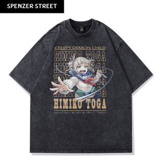 Spenzer.street | 🖤Himiko toga โอเวอร์ไซส์ เสื้อผ้าสตรีท เกาหลี y2k แฟชั่น ทราวิส 2pac ฮิต 2023 มาใหม่