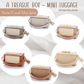 Atreasurebox ✨👜 Mini Luggage Box 👜✨ ของแท้จากshop 💯