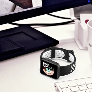 สายนาฬิกาซิลิโคนสำหรับ Xiaomi Redmi Watch 2/2 Lite Nike สายนาฬิกาเปลี่ยนสายนาฬิกา