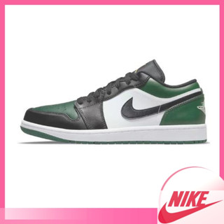 (ของแท้ 100 %) Air Jordan 1 Low "green toe"