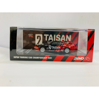 INNO64 1/64 Nissan Skyline GT-R [R32] #2 "TEAM TAISAN" JTC 1991