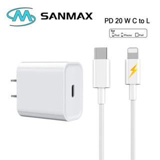 สายชาร์จ pd 20w หัวชาร์จ pd 20w usb c ชุดชาร์จ ชาร์จเร็ว สำหรับ phone (type c to L)1 เมตร 2 เมตร ประเภท c รับประกัน 1 ปี