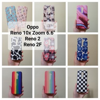 เคสแข็ง Oppo Reno 10xZoom Reno 2 Reno 2F เคสไม่คลุมรอบ เปิดบน-เปิดล่าง (ตอนกดสั่งซื้อ จะมีให้เลือกลาย+รุ่นค่ะ)