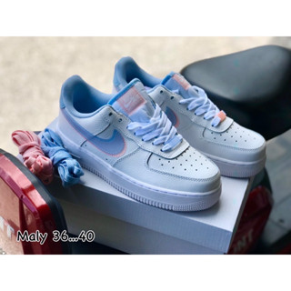 ☘️🦋รองเท้า AIR FORCE 1 รองเท้าผ้าใบผู้หญิง