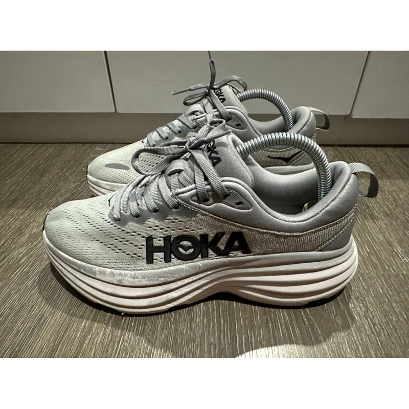 👟รองเท้ามือสอง HOKA BONDI 8 🔶 Size : 39.5 / 24.5 cm.