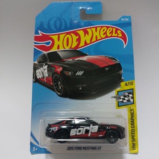 รถเหล็ก Hotwheels 2015 FORD MUSTANG GT (ib41)