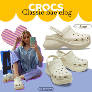 พรีออเดอร์ ✨CROCS CLASSIC BAE CLOG BONE