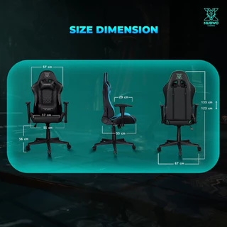 [มีของพร้อมส่ง‼️]NUBWO L117 GAMING CHAIR เก้าอี้เกมมิ่ง ปรับเอนได้สูงสุด 180 องศา มีหลากหลายสี ของแท้รับประกัน 1 ปี