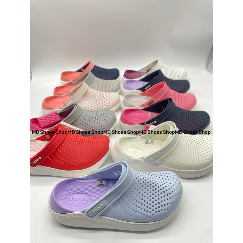 ร้องเท้าแตะแบบสวมครอส Crocs LR  Sizeผู้หญิง-ชาย 36—40ใส่นิ่ม เบา กันลื่น พร้อมส่งจ้า