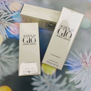 จิออร์จิโอ อาร์มานี่ น้ำหอมสำหรับผู้ชาย Giorgio Armani Acqua Di Gio Pour Homme  ขนาด 15 มล. น้ำหอมขนาดพกพา หัวสเปรย์