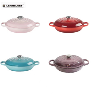 LE CREUSET ของแท้ หม้อเหล็กหล่อเคลือบฟัน 26 ซม. หม้อทะเล กระทะ หม้อนึ่ง