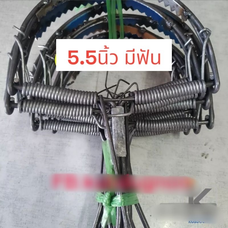 กับดักหนู กับตีหนู ขนาด 5.5 นิ้ว ( มีฟัน ) ได้ 10 อัน