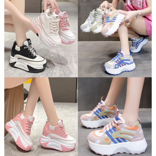 รองเท้าผ้าใบเสริมส้น ไซส์ 34-39 มี 2 รุ่น