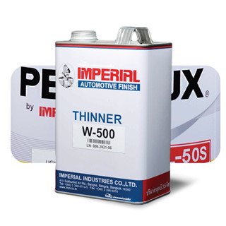 Peralux W500 Enamel Thinner ทินเนอร์ผสมสีน้ำมัน พีราลักษ์ W-500 ขนาดแกลลอน 3.5 ลิตร