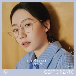 JILL STUART - JL33043 กรอบพร้อมเลนส์กรองแสงสีฟ้า กรอบแว่นไทเทเนียม แว่นตากรองแสง แว่นแบรนด์ jillstuart