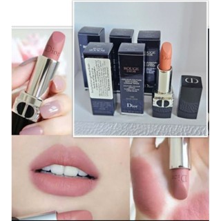 DIOR ลิปสติก Rouge Dior Forever - Transfer-Proof Lipstick - Ultra Pigmented Matte  1.9g สี 100 ฉลากไทย