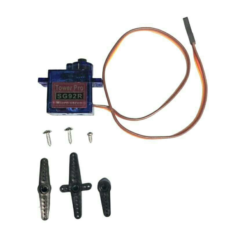 เซอร์โว SG92R Micro Servo อะไหล่ชิ้นส่วนสำหรับเฮลิคอปเตอร์บังคับ