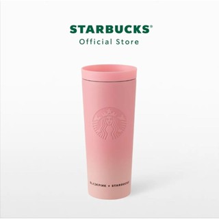 Starbucks®  แท้💯 Stainless Steel Gradient BLACKPINK Tumbler 16oz. ทัมเบลอร์สตาร์บัคส์สแตนเลสสตีล ขนาด 16ออนซ์