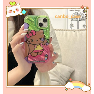 🎁ส่งของขวัญ🎁เคสไอโฟน สำหรับ 11 14 for iPhone Case 13 12 Pro Max การ์ตูน น่าสนใจ แมว กันกระแทก เคสนิ่ม เคสโทรศัพท์