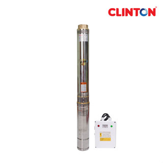 CLINTON (คลินตัน) ปั๊มบาดาลสแตน เอ็กซตร้า 1.5HP รุ่น CT-100QJD509-1.1 EXTRA