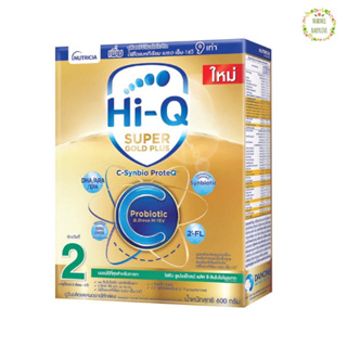 [นมผง] Hi-Q SUPERGOLD PLUS C-Synbio Proteq สูตร2 ไฮคิวซุปเปอร์โกลด์พลัส ซี-ซินไบโอโพเทก 600 กรัม (EXP.30/10/2024)