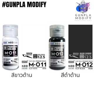 MODO NEO COLOR สีสูตรแลคเกอร์ ชนิดสีด้าน ขนาด 30 ml M011-M012