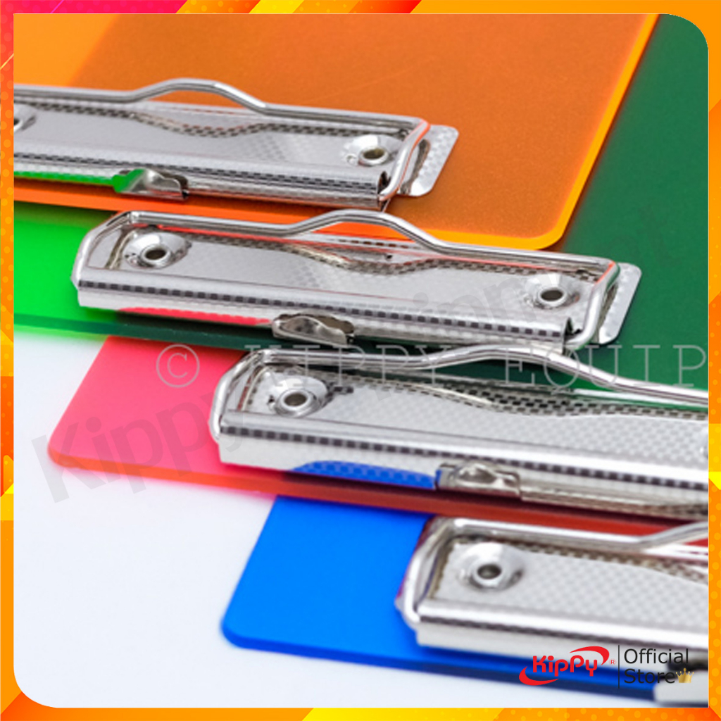 (แพ็ค3ชิ้น) คลิปบอร์ด A4 กระดานรองเขียน แฟ้มหนีบ ที่ใส่เอกสาร [พร้อมส่ง]