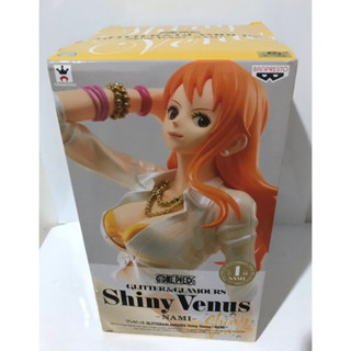 แมวทอง One piece GG Glitter &amp; glamours shiny venus Nami Lot JP โมเดลวันพีช นามิ