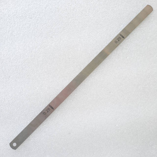 ฟิลเลอร์เกจ หนา 0.25mm ยาว 300mm กว้าง 13mm Feeler Gage Stocks INSIZE 4622-25